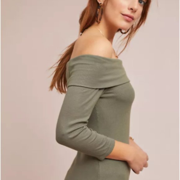 Anthro Copeland Off-The-Shoulder Top - Picture 2 of 4